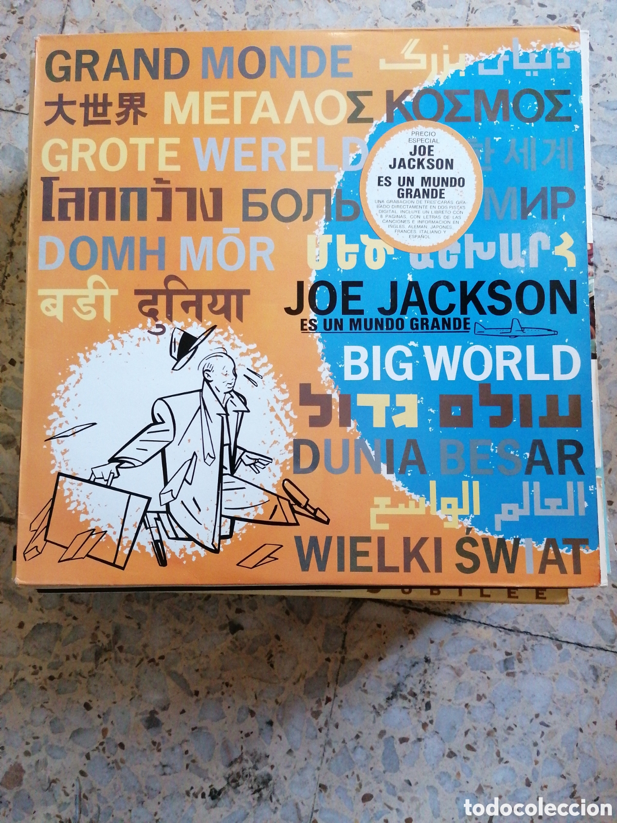 Dischi in vinile: 2 LP JOE JACKSON BIG WORLD 1986 ESPA&Ntilde;A INSERT EX
