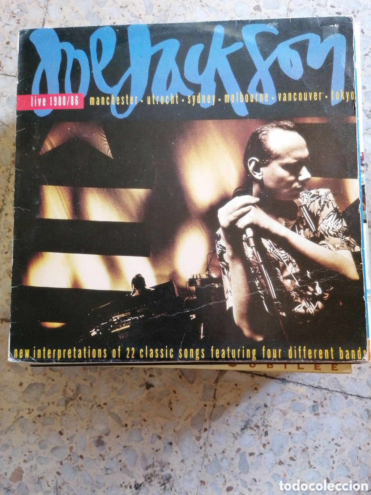 Discos de vinil: 2 LP JOE JACKSON LIVE 1980/86 YUGOSLAVIA 1988 INSERT