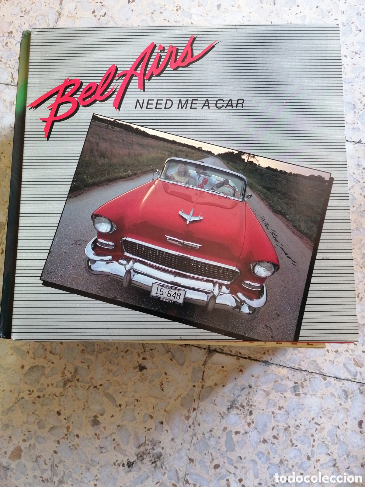 Discos de vinil: LP THE BELAIRS NEED ME A CAR THE BEL AIRS 1985 USA EX
