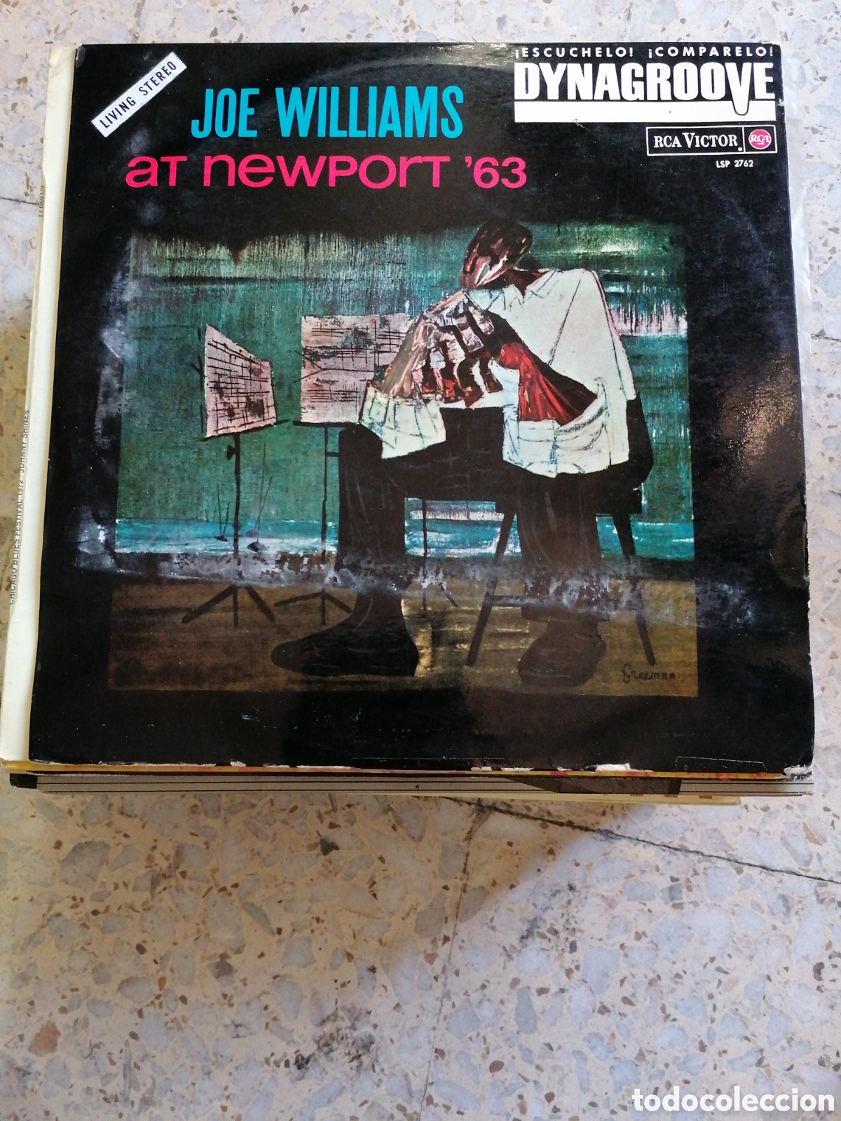 Discos de vinilo: JOE WILLIAMS AT NEWPORT 63 ESPA&Ntilde;A 1964