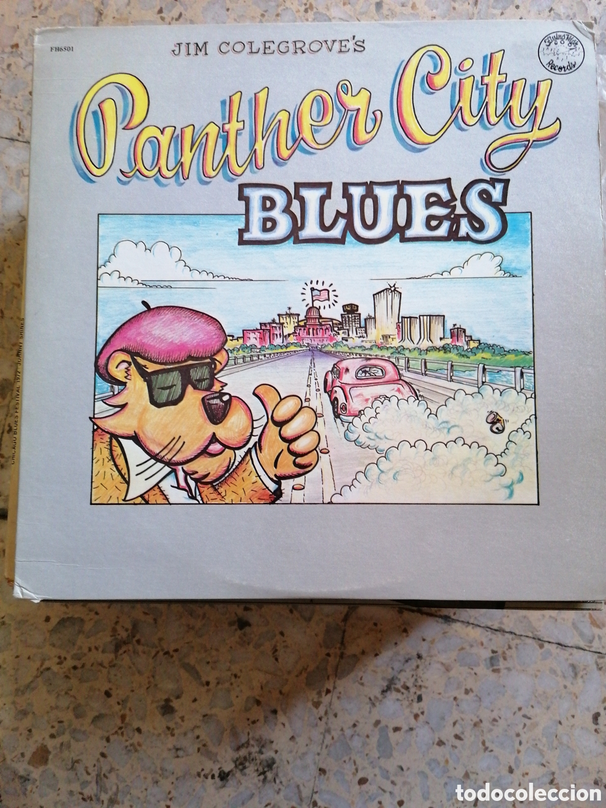 Discos de vinilo: LP JIM COLEGROVE PANTHER CITY BLUES 1978 USA EX