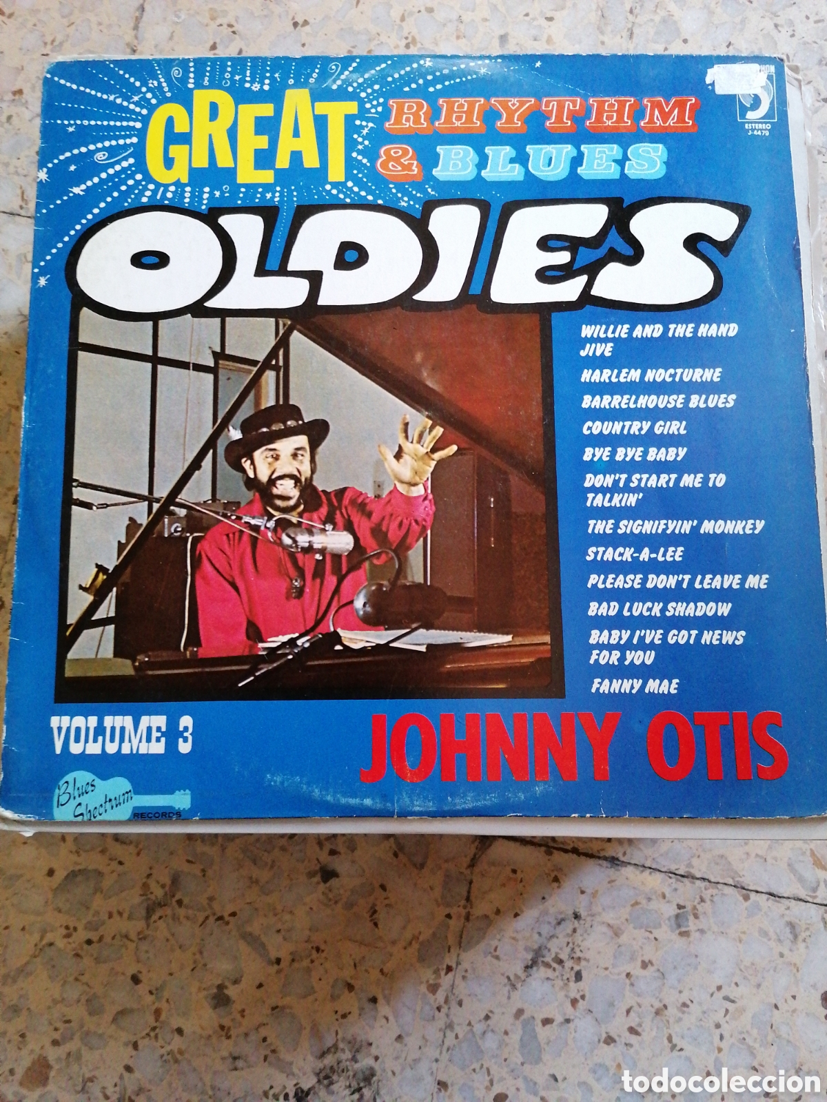 Discos de vinilo: LP JOHNNY OTIS GREAT RHYTHM & BLUES OLDIES VOL 3 ESPA&Ntilde;A 1981