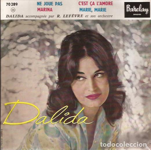 Discos de vinilo: EP DALIDA NE JOUE PAS BARCLAY 70289 FRANCE