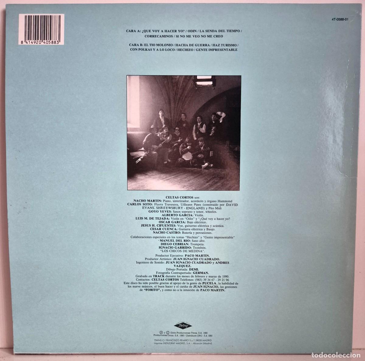 Discos de vinilo: Celtas Cortos - Gente Impresentable. LP vinilo - Foto 2
