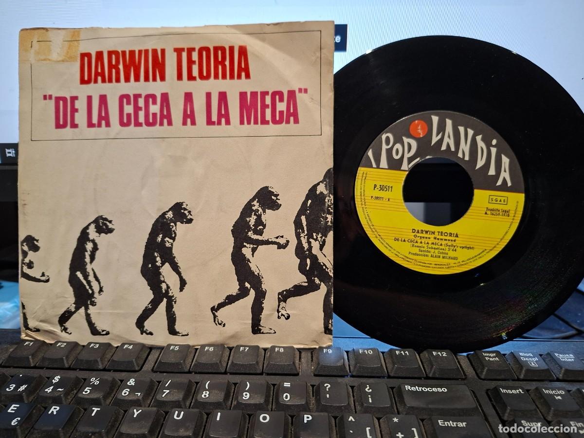 Discos de vinilo: DARWIN TEORIA - DE LA CECA A LA MECA - SINGLE DE VINILO C-40