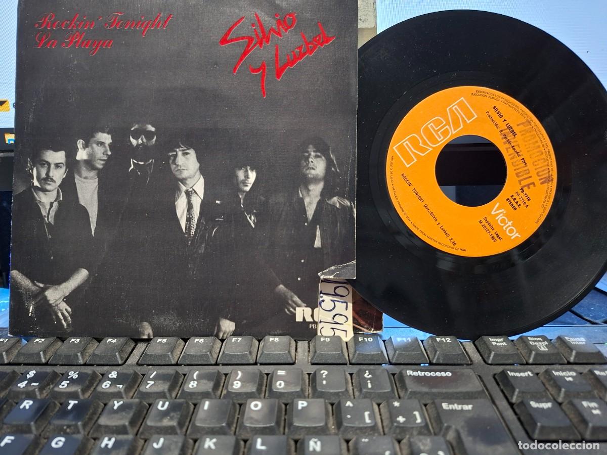 Discos de vinilo: SILVIO Y LUZBEL - ROCKIN' TONIGHT - SINGLE DE VINILO C-40