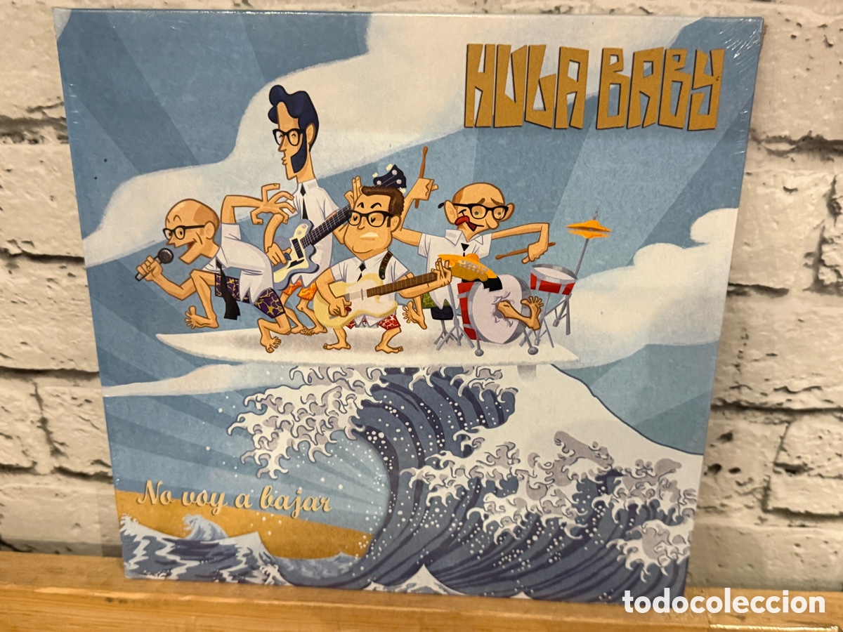 Discos de vinilo: Hula Baby &lrm;&ndash; No Voy A Bajar. Vinilo precintado. Surf
