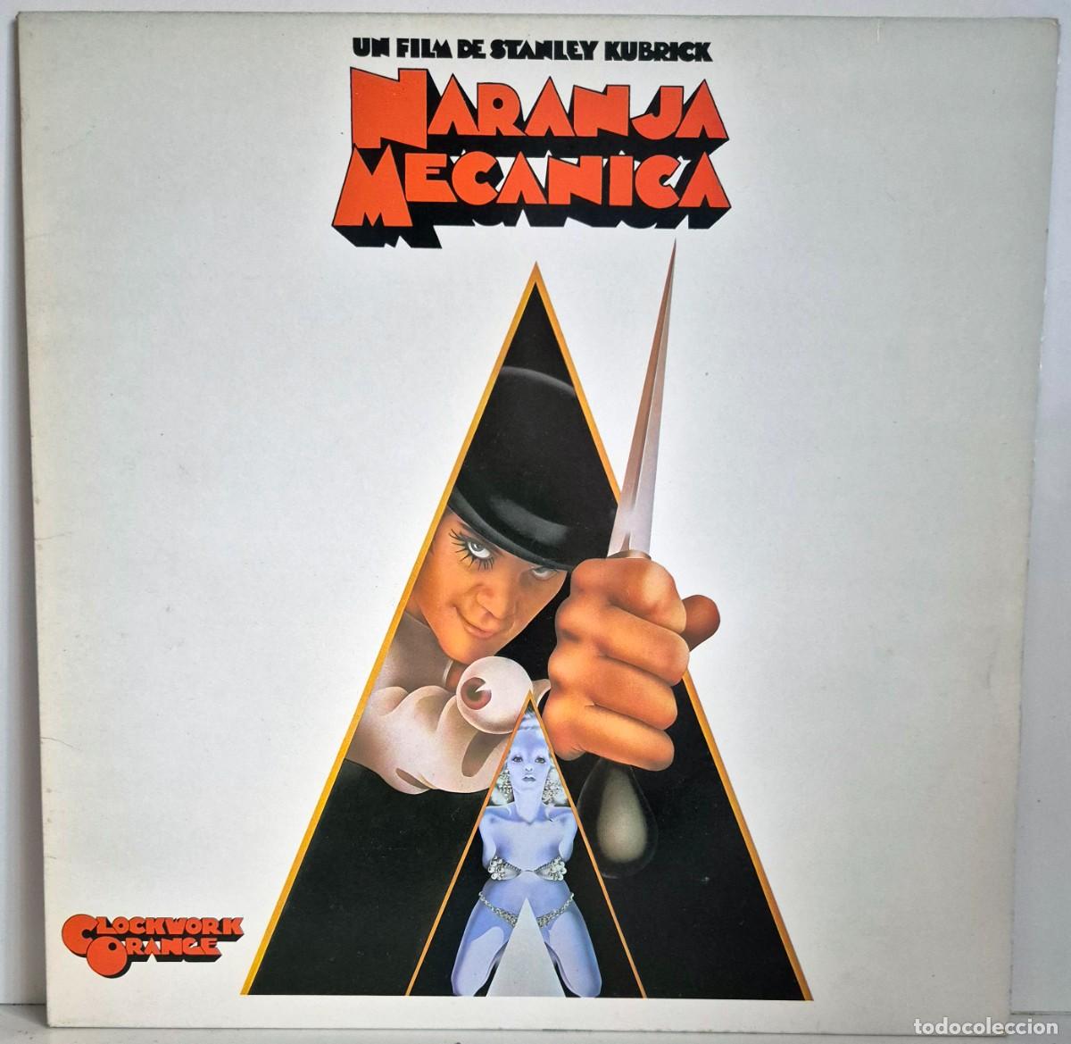 Discos de vinilo: La naranja mec&aacute;nica - Walter Carlos. LP vinilo gatefold