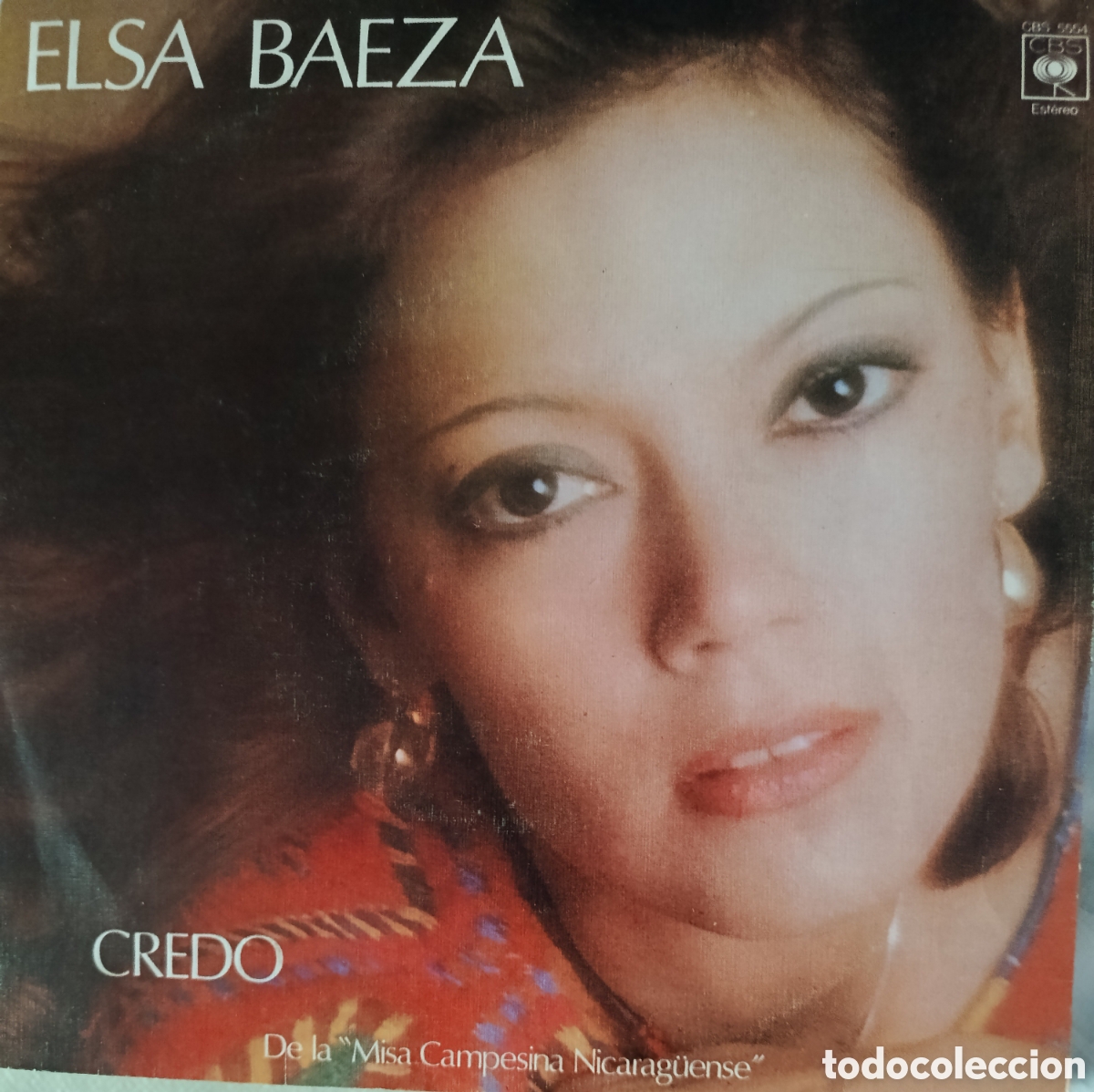 Discos de vinilo: Elsa Baeza single sello CBS editado en Espa&ntilde;a a&ntilde;o 1977.