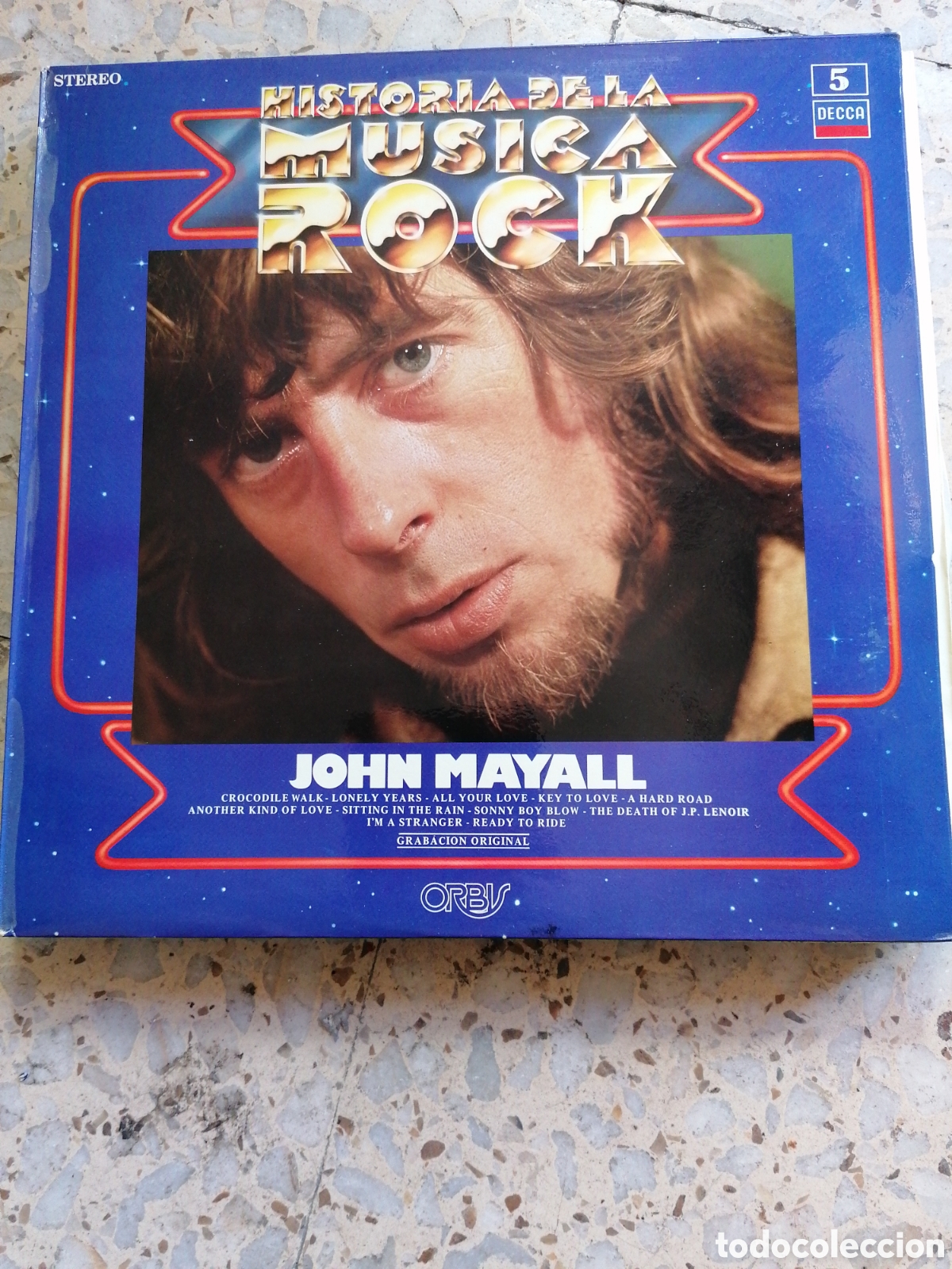 Vinyl-Schallplatten: LP JOHN MAYAL HISTORIA DE LA MUSICA ROCK N&ordm; 5 ESPA&Ntilde;A 1981 EX