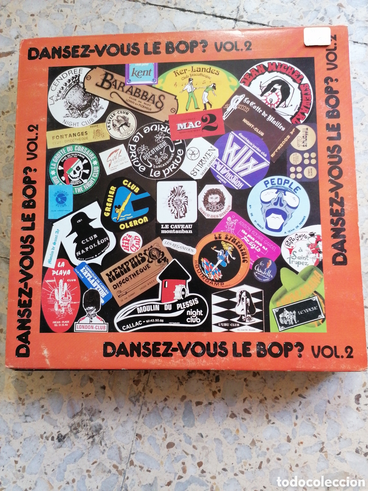 Discos de vinilo: LP DANSEZ VOUS LE BOP VOL 2 FRANCIA - Foto 1