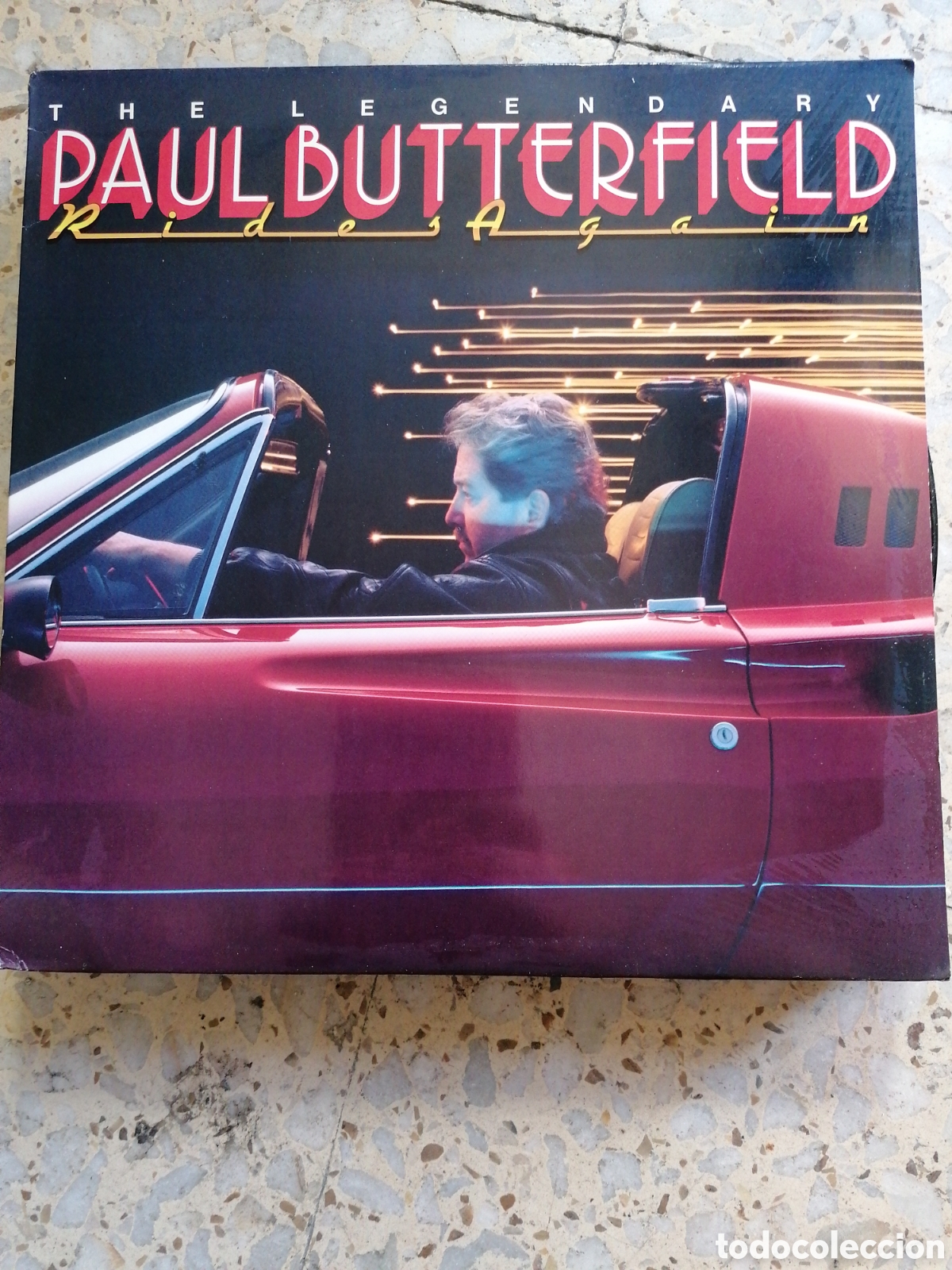 Discos de vinilo: LP PAUL BUTTERFIELD RIDES AGAIN 1986 USA EX