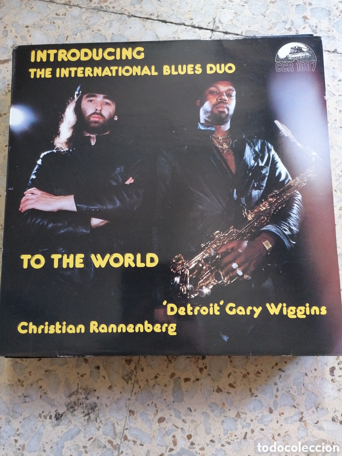 Disques de vinyle: LP THE INTERNATIONAL BLUES DUO TO THE WORLD 1984 ALEMANIA EX