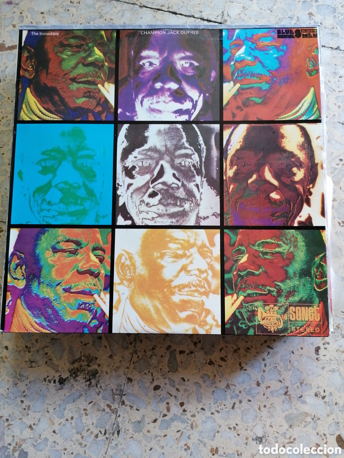 Dischi in vinile: LP CHAMPION JACK DUPREE THE INCREDIBLE 1983 ESPA&Ntilde;A EX