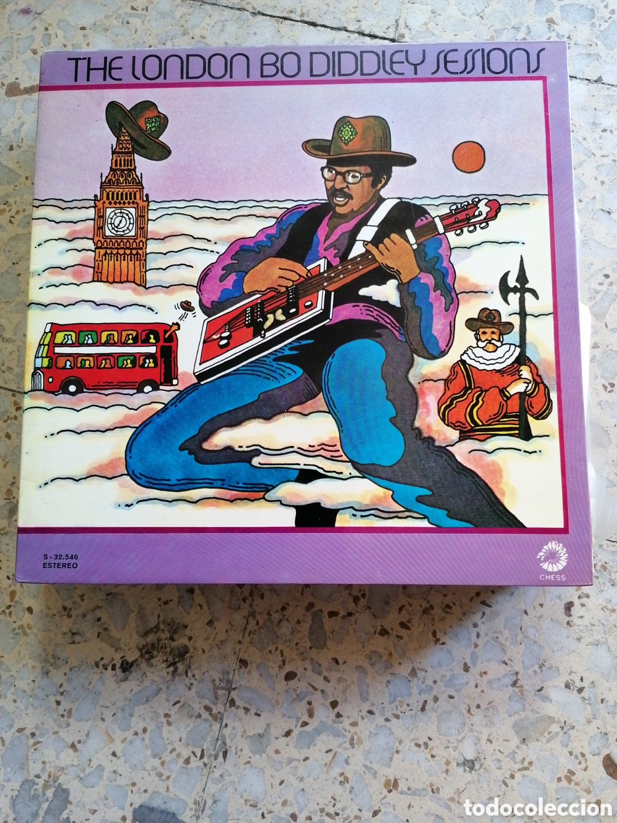 Discos de vinilo: LP THE LONDON BO DIDDLEY SESSIONS 1974 ESPA&Ntilde;A PORTADA DOBLE