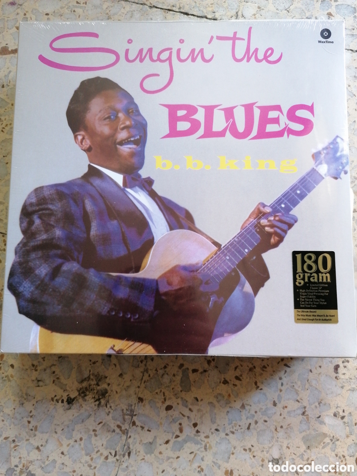 Discos de vinilo: LP B.B. KING SINGIN THE BLUES 2015 NUEVO PRECINTADO