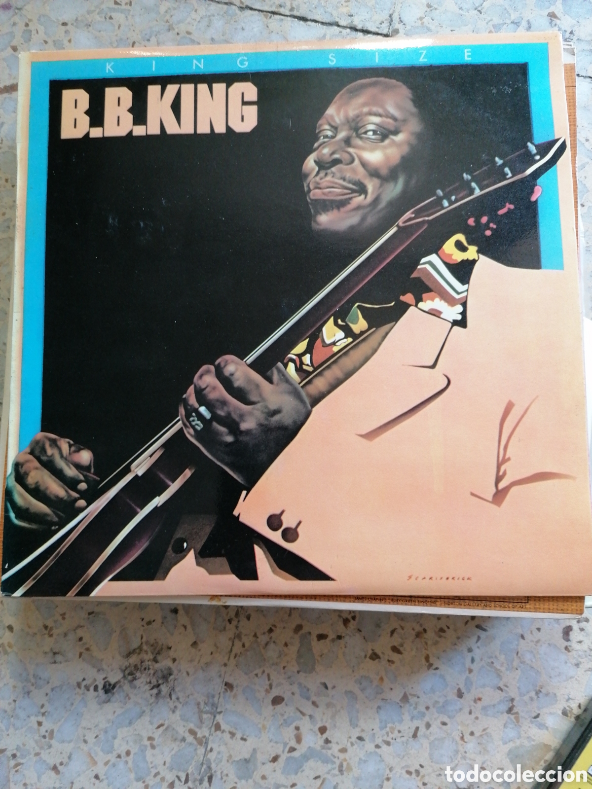 Discos de vinilo: LP B.B. KING KING SIZE 1977 ESPA&Ntilde;A EX