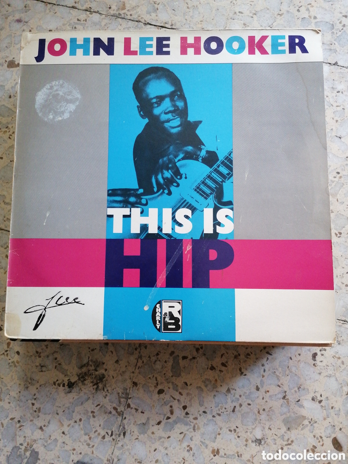 Discos de vinilo: LP JOHN LEE HOOKER THIS IS HIP 1980 UK EX