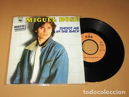 Discos de vinilo: MIGUEL BOSE - SHOOT ME IN THE BACK - SINGLE - 1979