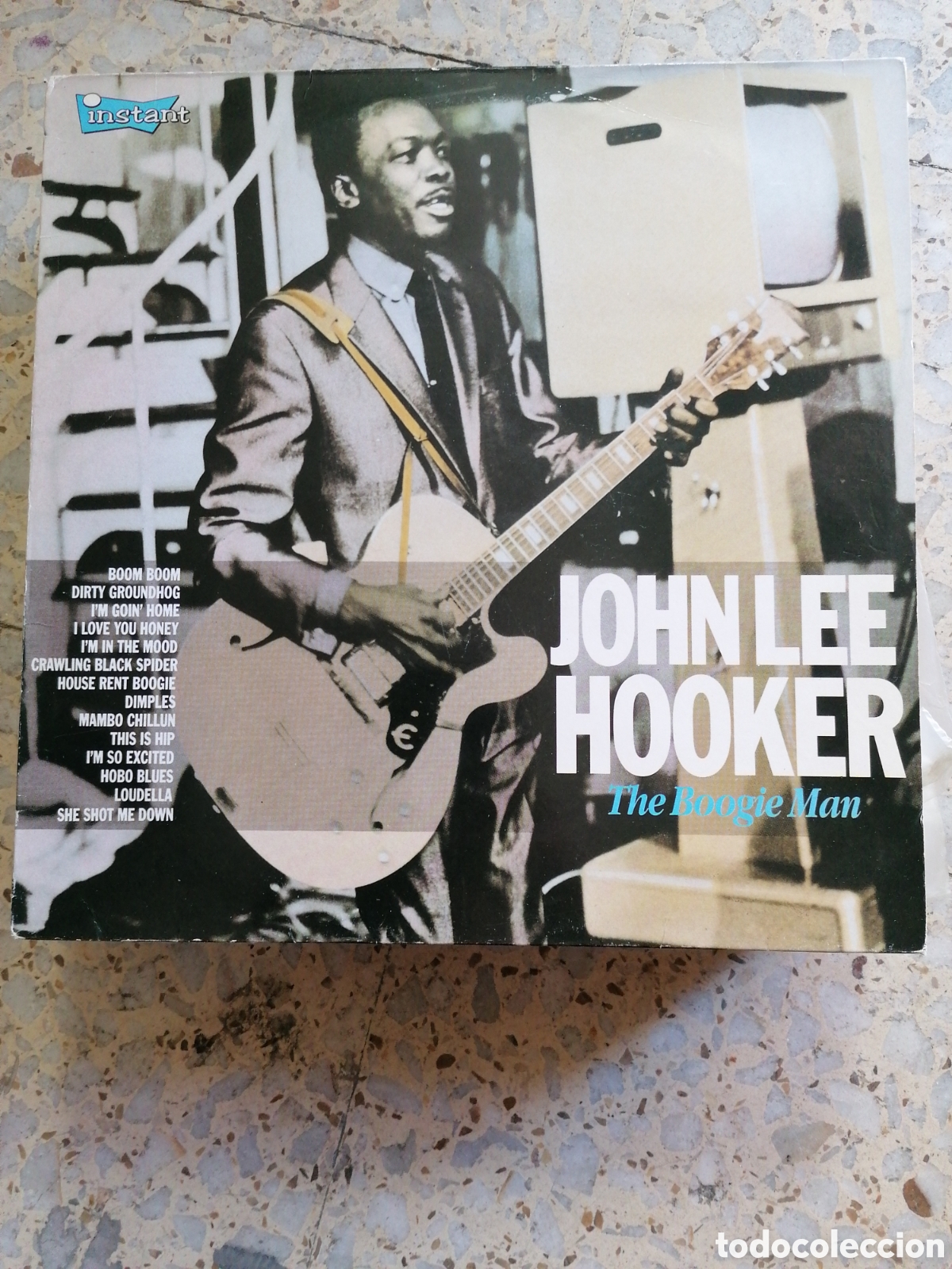 Discos de vinilo: LP JOHN LEE HOOKER THE BOOGIE MAN 1989 ESPA&Ntilde;A EX