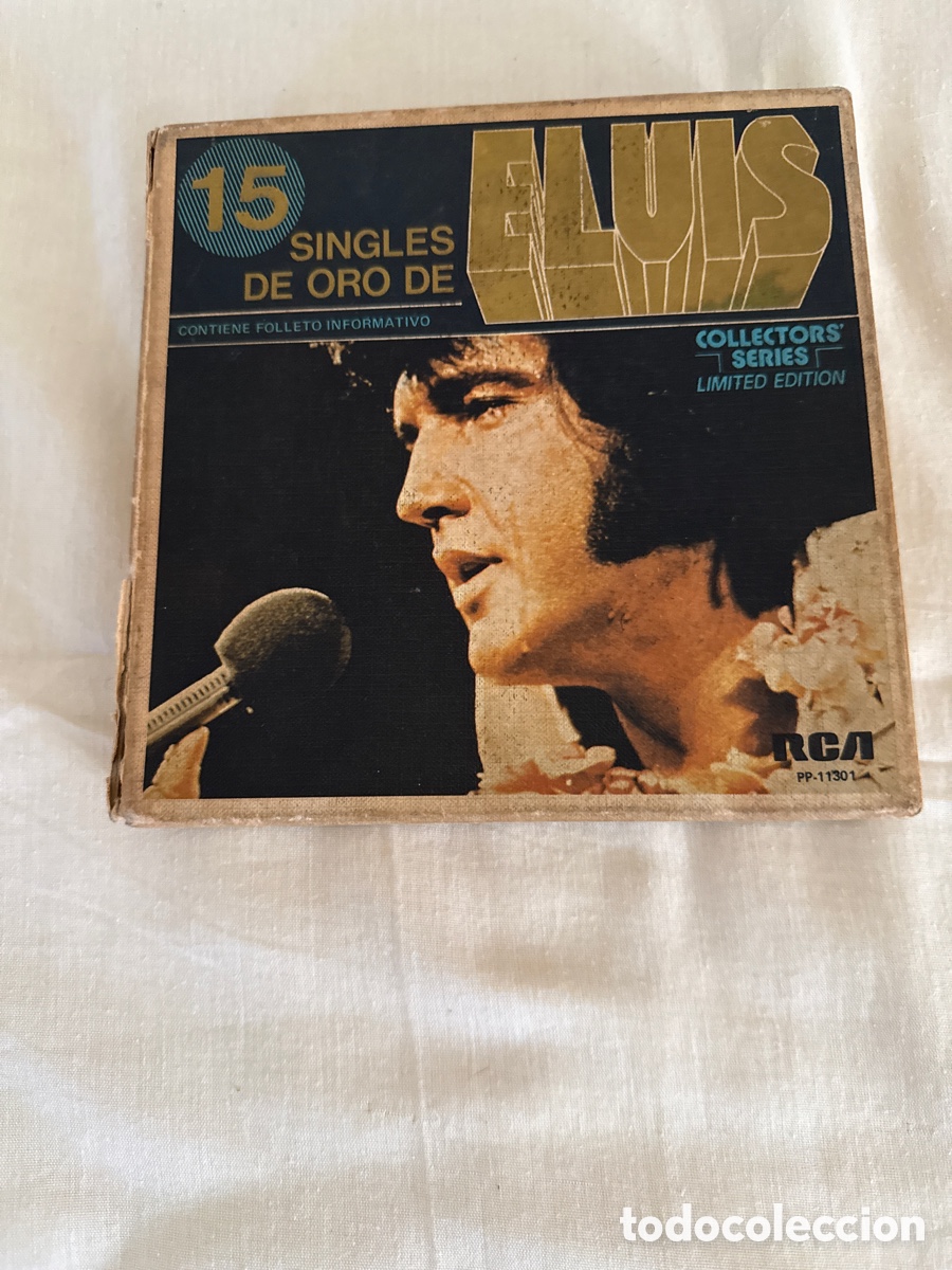 Discos de vinilo: 15 singles de oro de ELVIS PRESLEY. RCA. - Foto 2