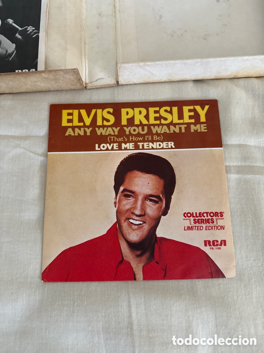 Discos de vinilo: 15 singles de oro de ELVIS PRESLEY. RCA. - Foto 4