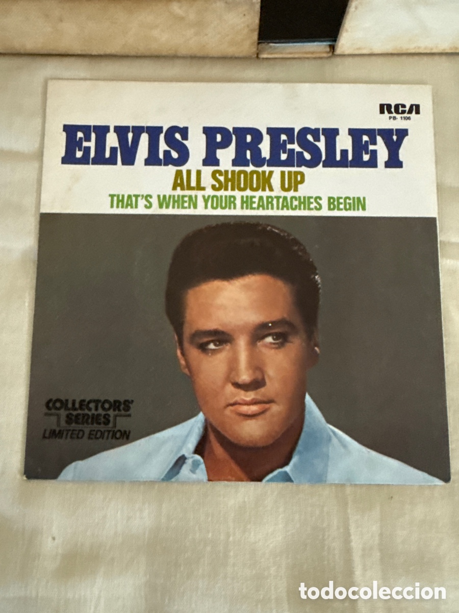 Discos de vinilo: 15 singles de oro de ELVIS PRESLEY. RCA. - Foto 7