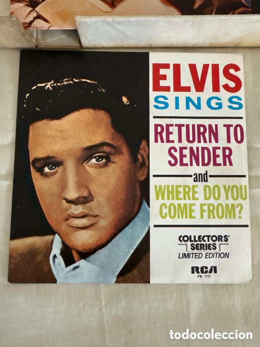 Discos de vinilo: 15 singles de oro de ELVIS PRESLEY. RCA. - Foto 15