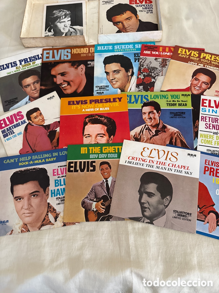 Discos de vinilo: 15 singles de oro de ELVIS PRESLEY. RCA. - Foto 1