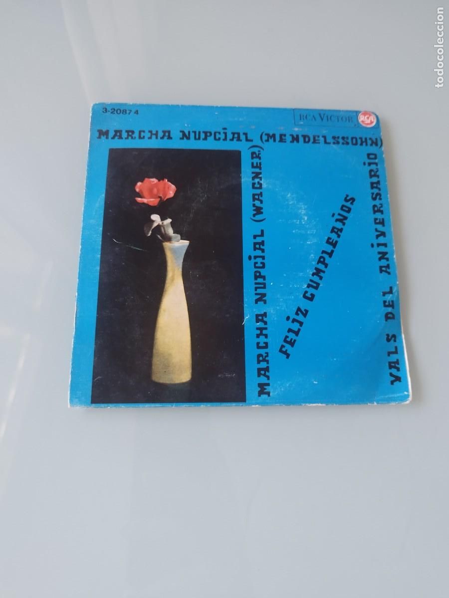 Discos de vinilo: EP FELICIDADES (A&Ntilde;O 1965), 4 TEMAS, MARCHAS NUPCIALES DE MENDELSSOHN Y WAGNER Y OTRAS,