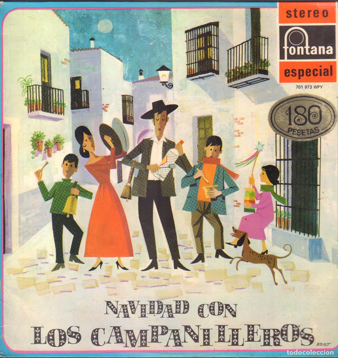 Discos de vinilo: NAVIDAD CON &rdquo;LOS CAMPANILLEROS&rdquo; - NI&Ntilde;O DE BELEN, ECOS NAVIDE&Ntilde;OS.../ LP FONTANA 1969 RF-26851
