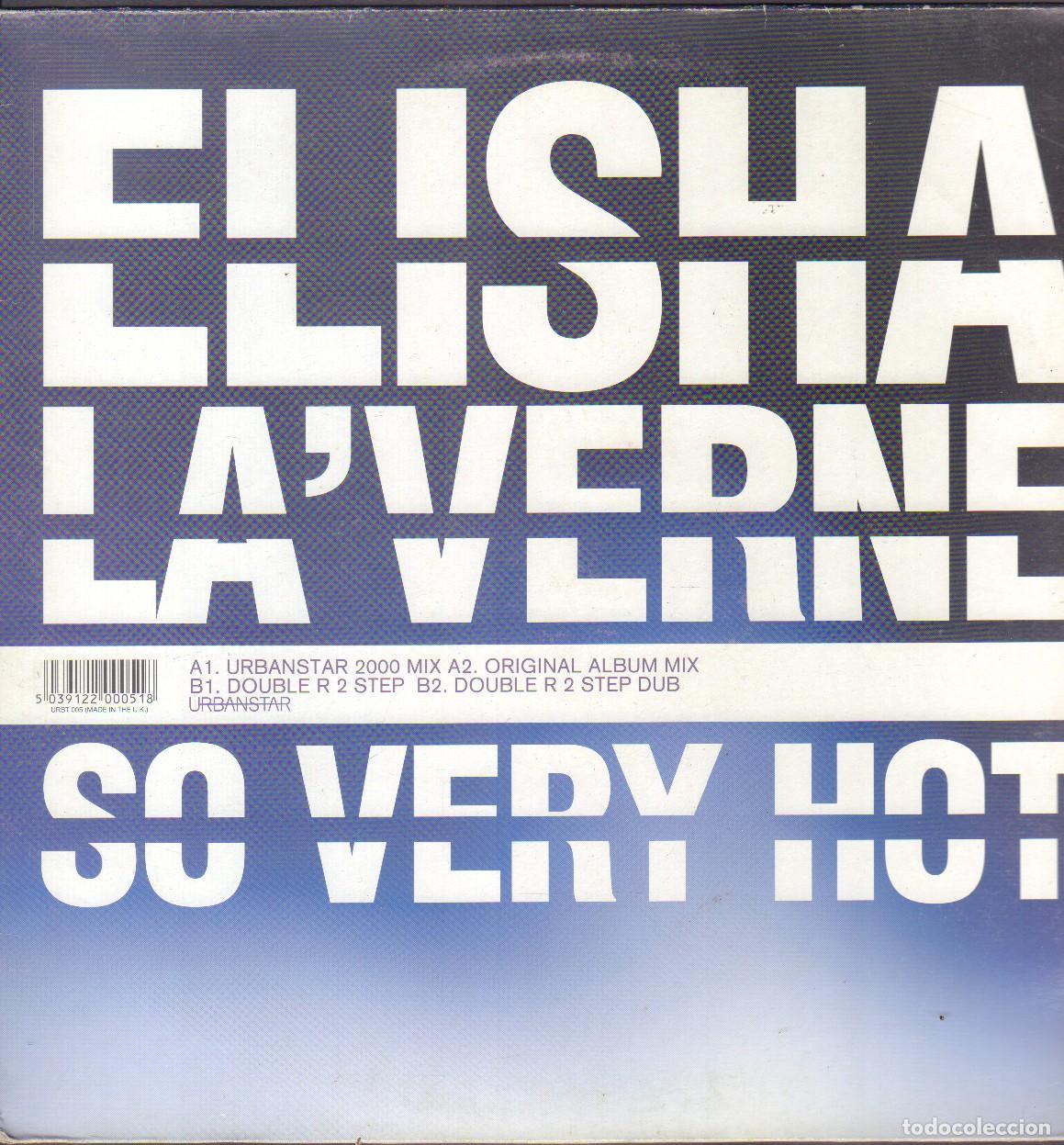 Discos de vinilo: ELISHA LA'VERNE - SO VERY HOT / URBANSTAR 2000 MIX, ORIGINAL ALBUM MIX.../ MAXISINGLE 2000 RF-26852