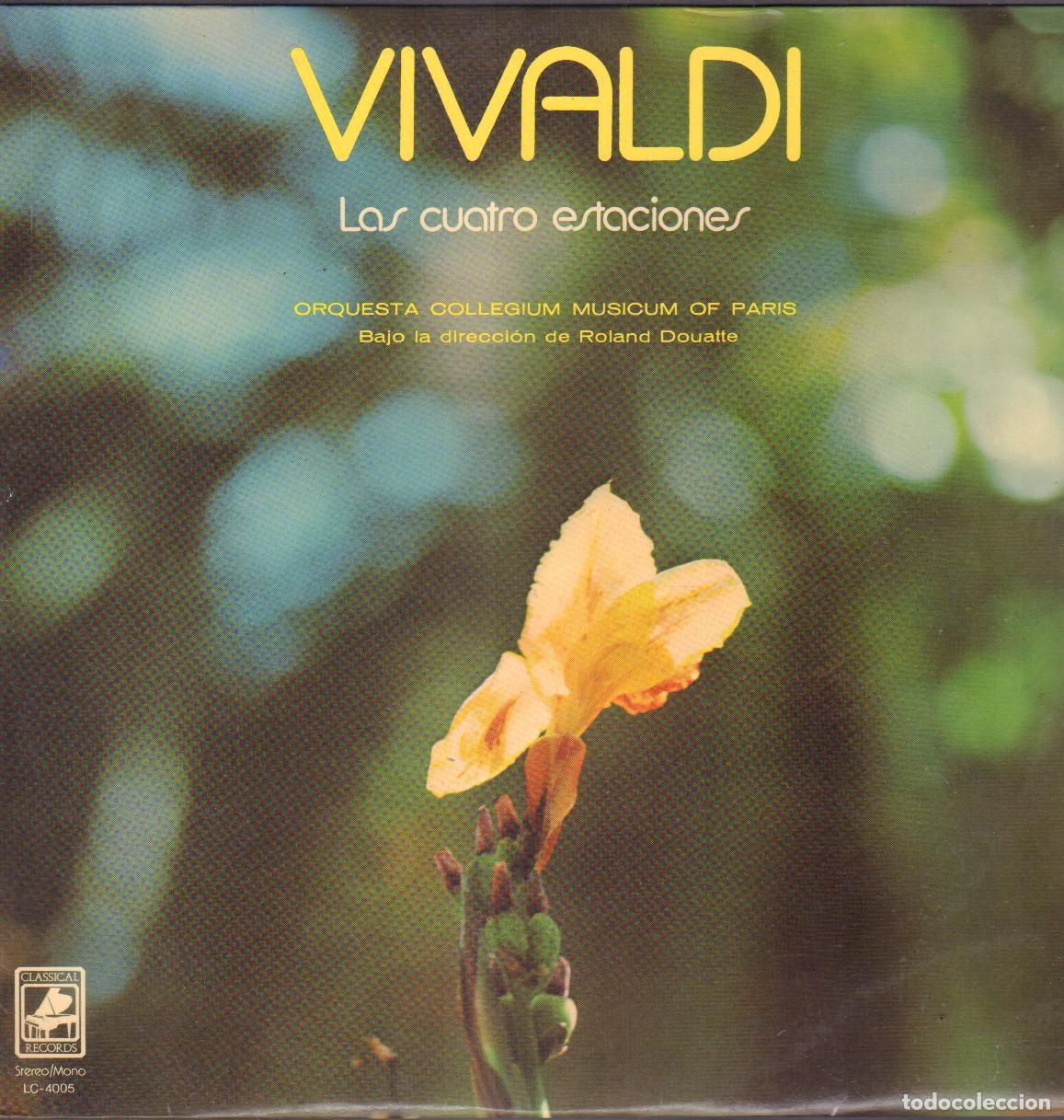 Discos de vinilo: VIVALDI - LAS CUATRO ESTACIONES / ORQUESTA COLLEGIUM MUSICUM OF PARIS / LP CLASSICAL 1977 RF-26859