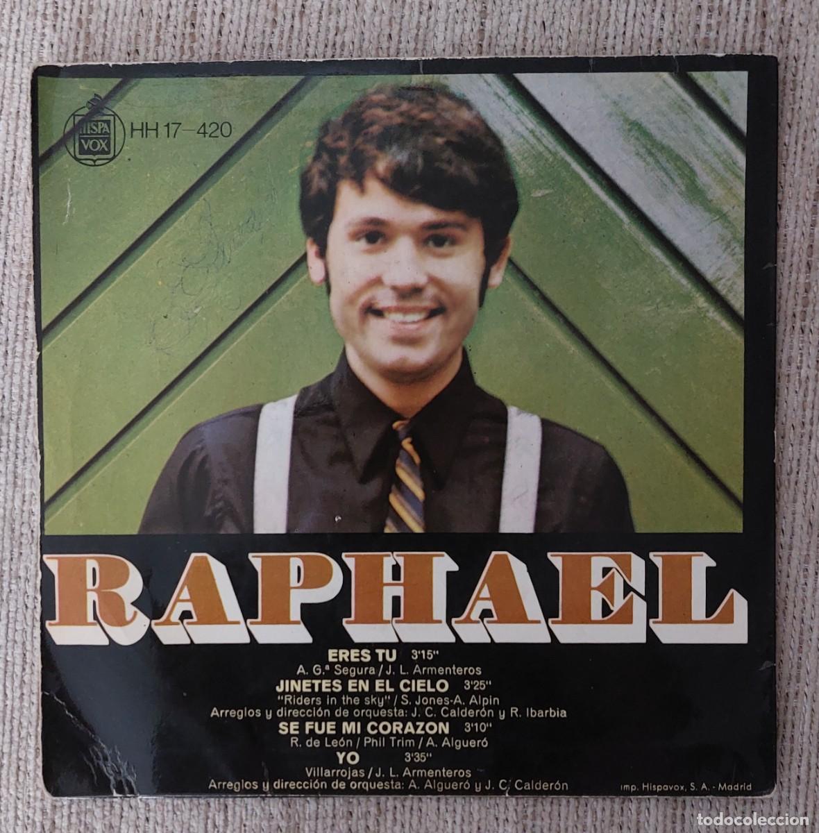 Discos de vinilo: Siete discos de vinilo singles de Raphael - Foto 9