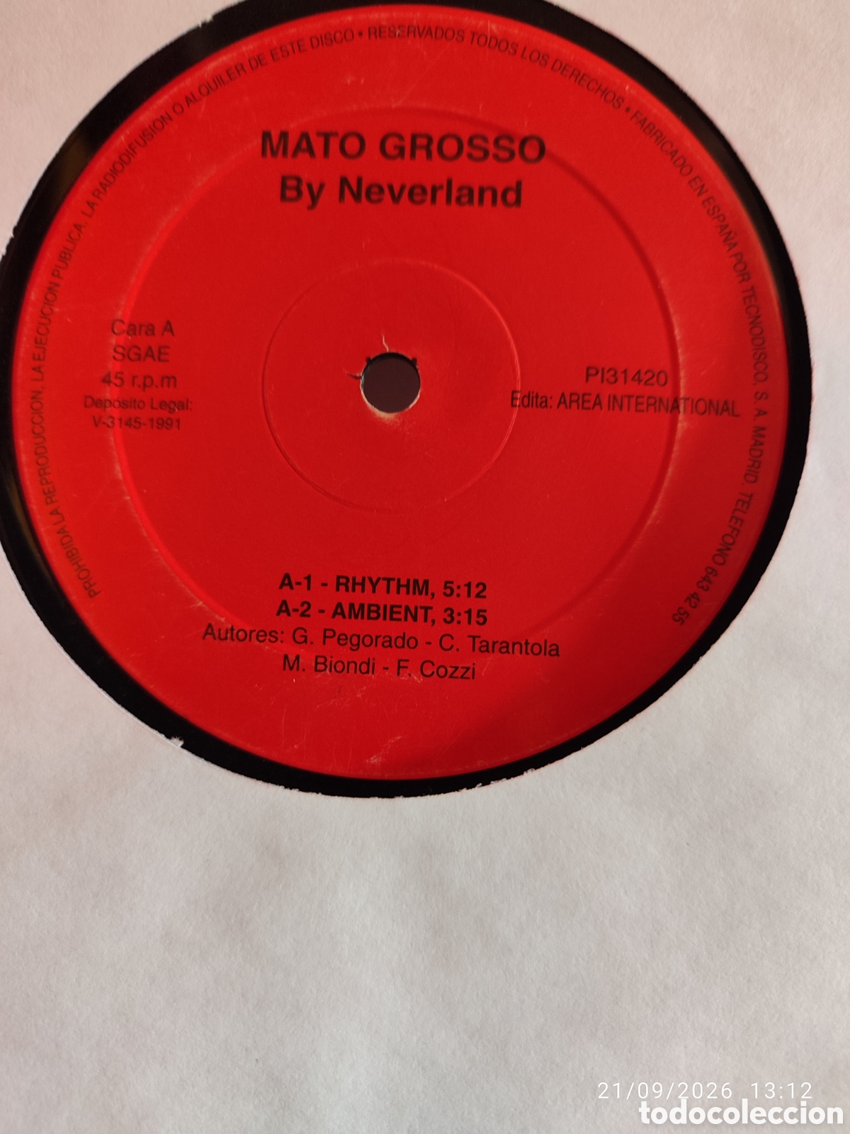 Discos de vinilo: Disco de vinilo MK6709