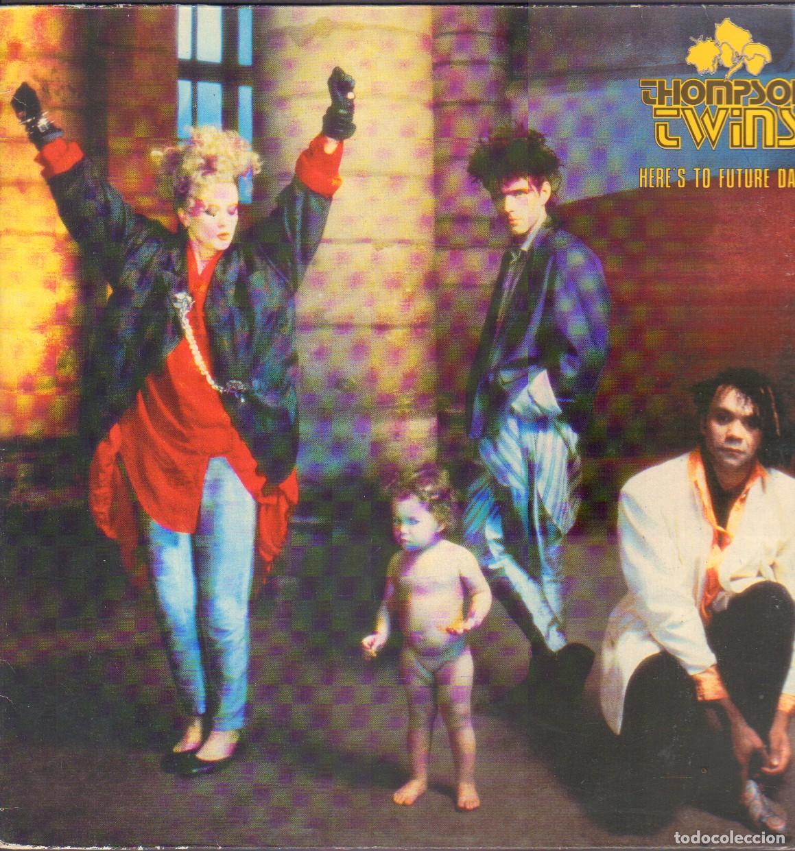 Discos de vinilo: THOMPSON TWINS - HERE'S TO FUTURE DAYS / LADY YOUR, HANDS ON ME.../ LP ARIOLA 1985 RF-26873