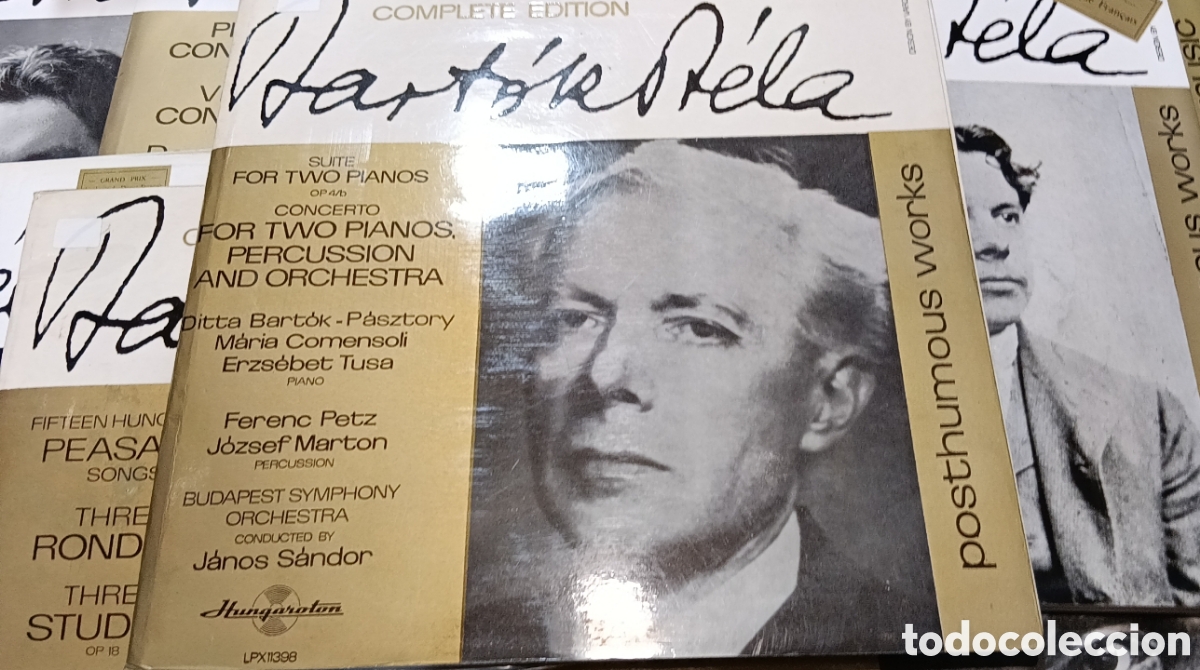 Discos de vinilo: BART&Oacute;K BELA COMPLETE EDITION 10 DISCOS - Foto 2