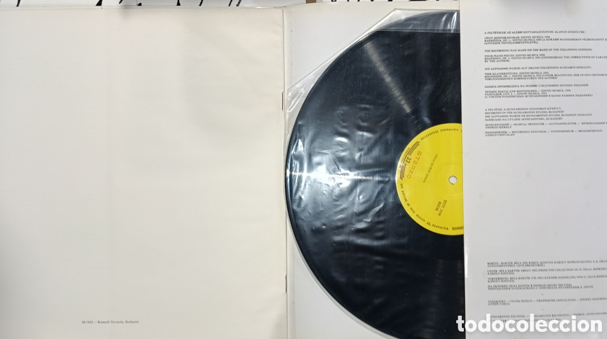 Discos de vinilo: BART&Oacute;K BELA COMPLETE EDITION 10 DISCOS - Foto 13