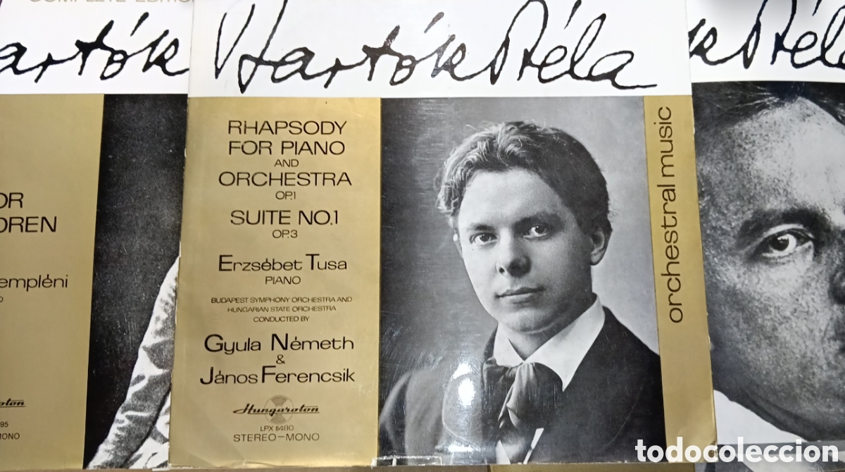 Discos de vinilo: BART&Oacute;K BELA COMPLETE EDITION 10 DISCOS - Foto 14