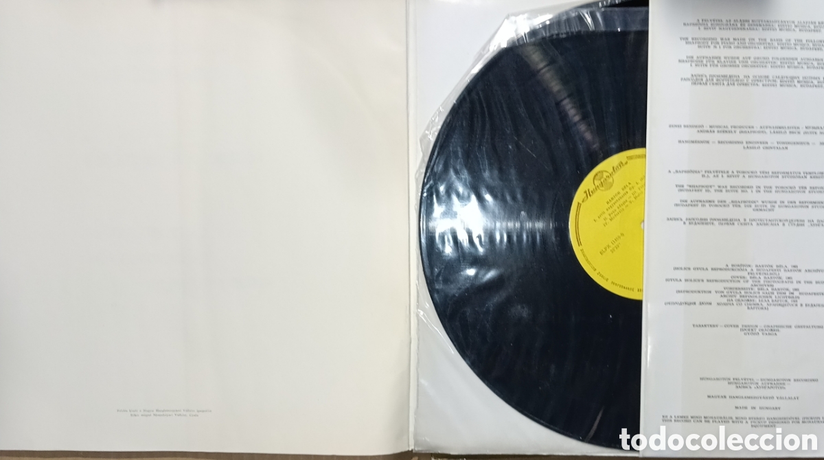 Discos de vinilo: BART&Oacute;K BELA COMPLETE EDITION 10 DISCOS - Foto 16