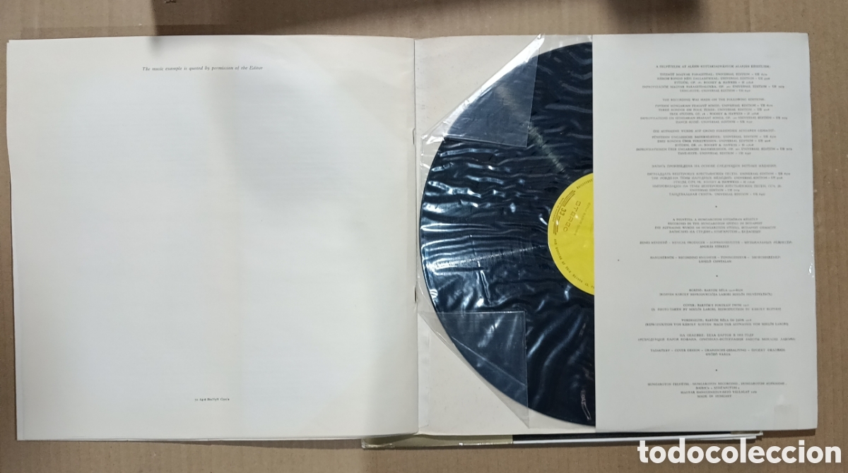Discos de vinilo: BART&Oacute;K BELA COMPLETE EDITION 10 DISCOS - Foto 24