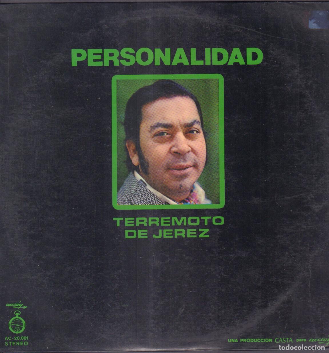 Discos de vinilo: TERREMOTO DE JEREZ - PERSONALIDAD / EN ESTA ESTERA, AL DE LA PUERTA REAL../ LP ACCION 1971 RF-26878