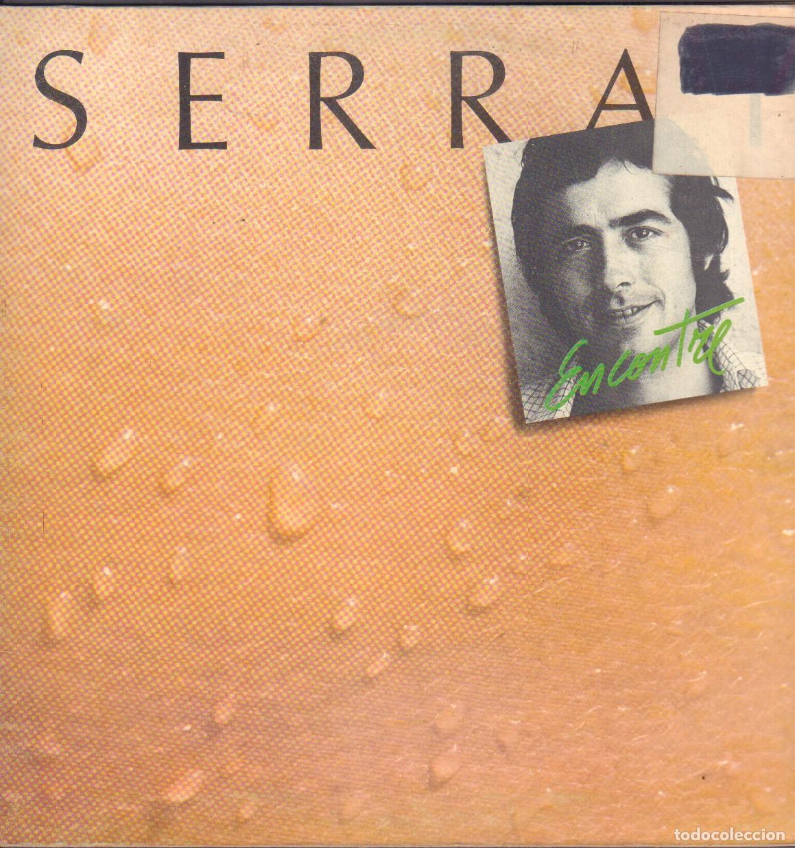 Discos de vinilo: SERRAT - UNA GUITARRA, ELLA EM DEIXA, EL MOCADOR, EL DRAPAIRE, MARTA.../ LP EDIGSA 1980 RF-26879
