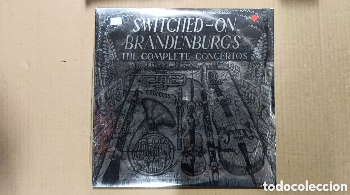 Discos de vinilo: SWITCHED ON BACH WENDY CARLOS SIN ABRIR BRANDENBURGS THE COMPLETE CONCERTOS