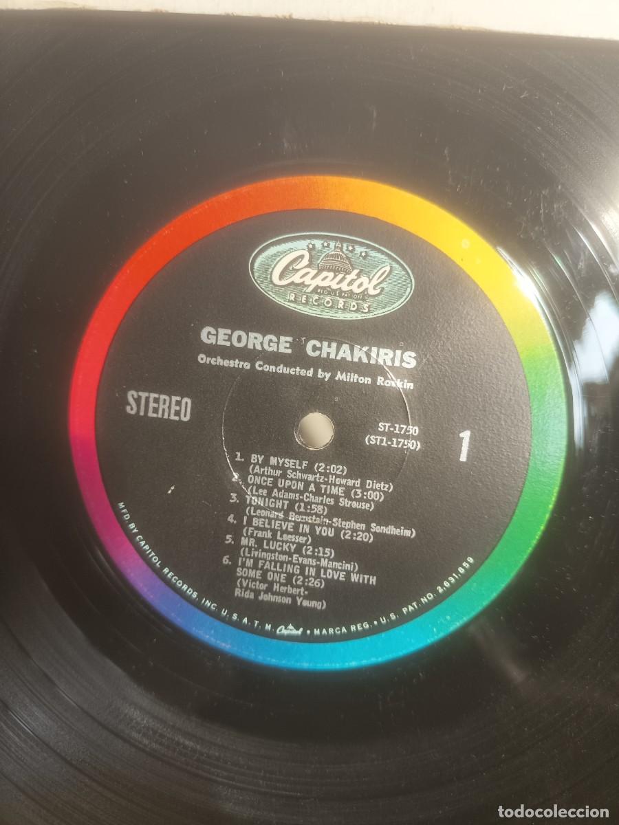 Discos de vinilo: DISCO LP GEORGE CHAKIRIS,( Original USA - Foto 3