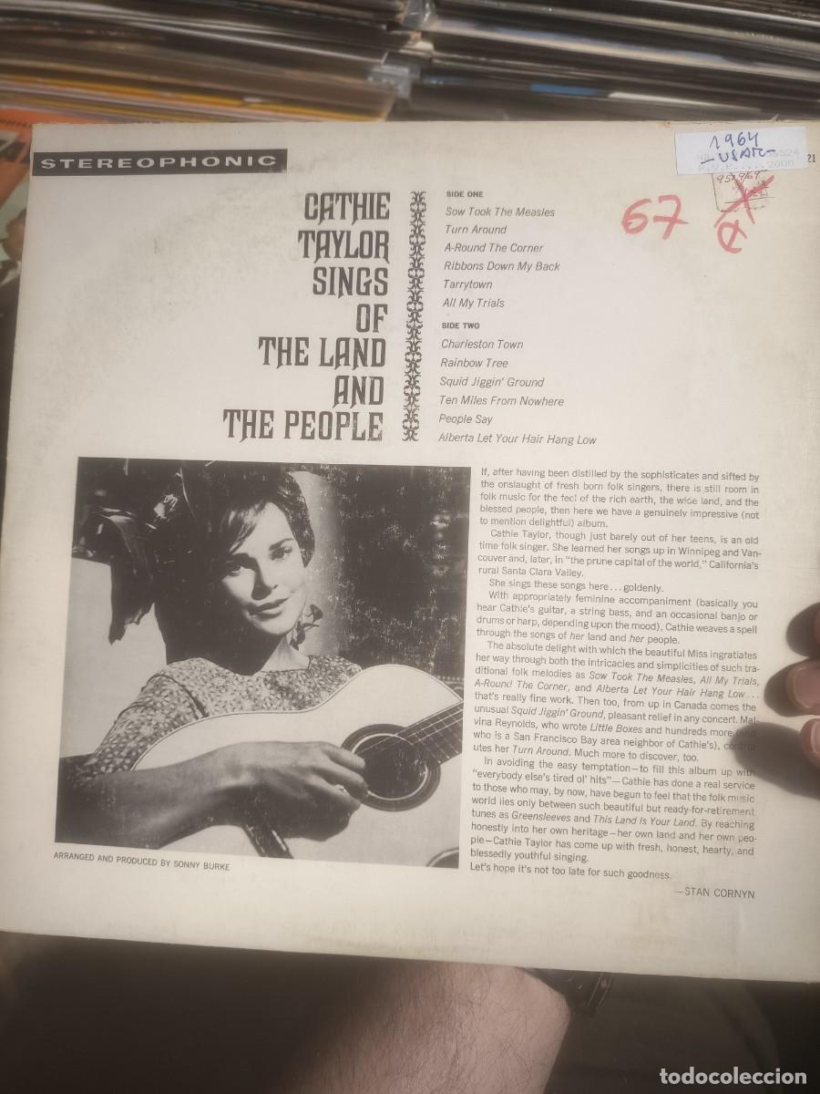 Discos de vinilo: DISCO LP CATHIE TAYLOR - Foto 3
