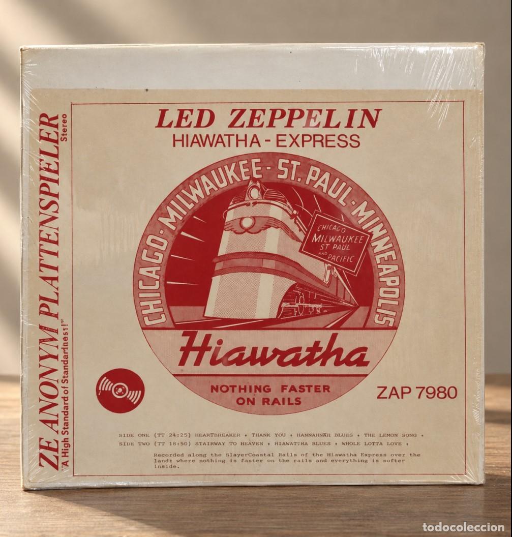 Discos de vinilo: Led Zeppelin &ndash; Hiawatha Express Rare 1977 US Vinyl LP