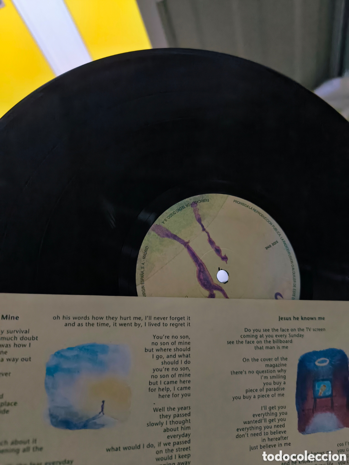 Discos de vinilo: Doble LP Genesis We cant dance - Foto 5