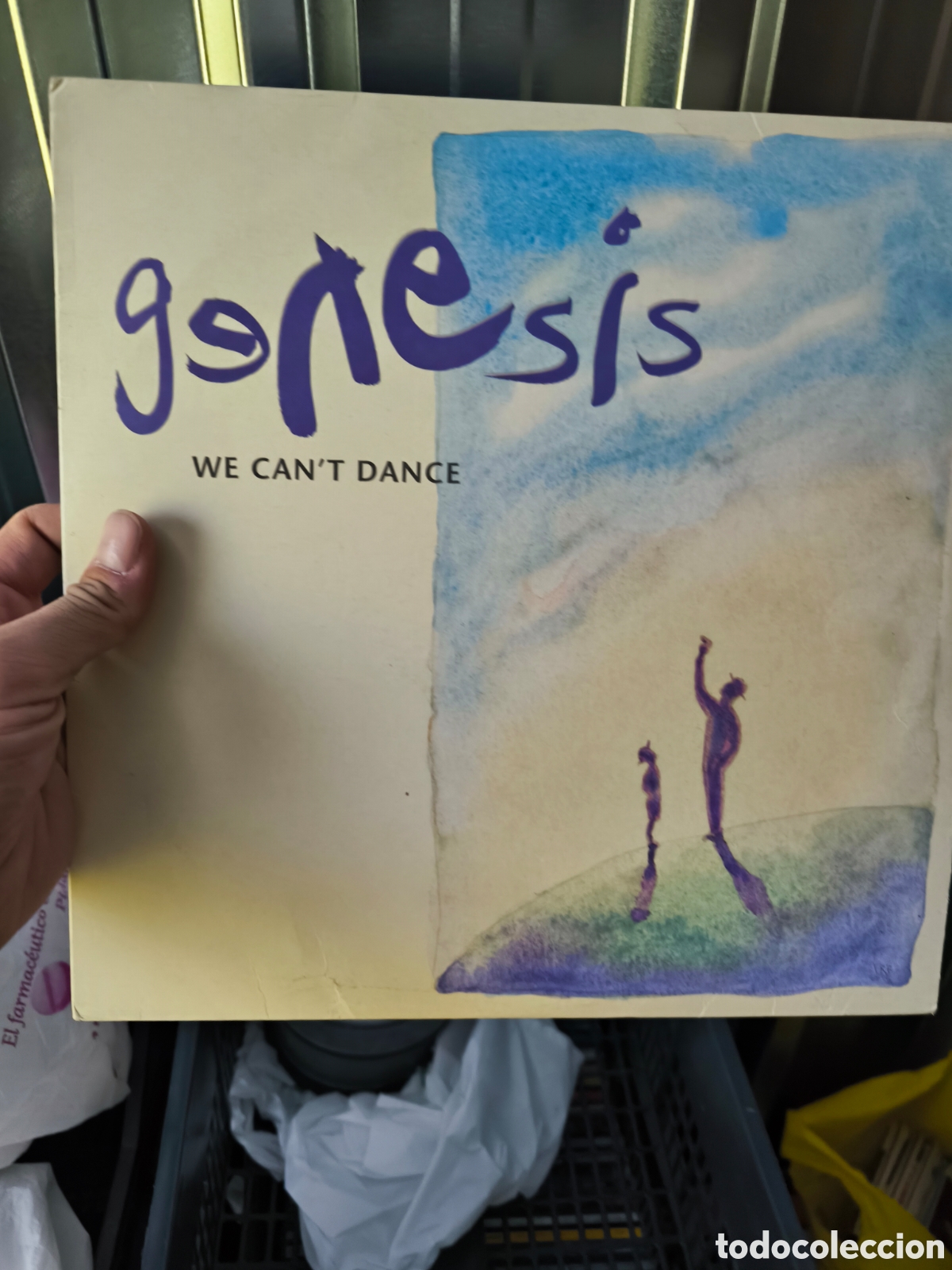 Discos de vinilo: Doble LP Genesis We cant dance - Foto 1