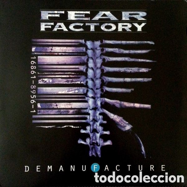 Discos de vinilo: FEAR FACTORY &ndash; DEMANUFACTURE. 2 LP. ROADRUNNER. MUY DIF&Iacute;CIL DE ENCONTRAR